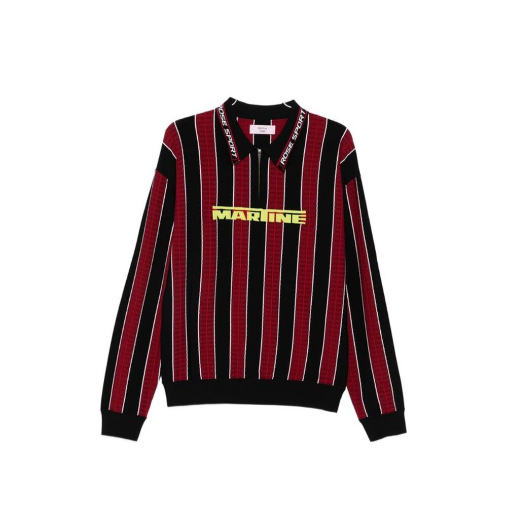 Martine Rose Black Polo Shirts Men